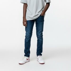 Nike Men's White and Red Mac Attack Sneakers